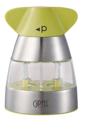 GIPFEL Млин для спецій 8,1 х6, 5х11см Матеріал: ABS cap, SS 304 and ceramic grinder 9125 GIPFEL