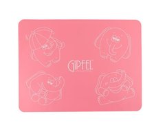 GIPFEL Салфетка настольная детская 40x30cm (силикон) Цвет розовый 0345 GIPFEL