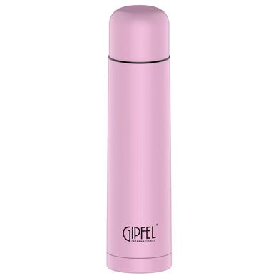 GIPFEL Термос вакуумний ADELINA 1000мл. Матеріал: нерж. сталь 18/10, пластик. Колір рожевий 8394 GIPFEL