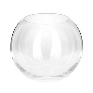 Ваза шар AQUARIUM, d 25 см, h 20 см, 7,7л. прозрачный mzX001 MAZHURA