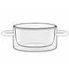 Горщик Thermic Glass 270 мл прозорий A11638G3902AA01 LUIGI BORMIOLI