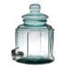 Диспенсер с крышкой и краником BOHEMIAN 32х24 см, 6,5л прозрачный 5936G20 VIDRIOS SAN MIGUEL