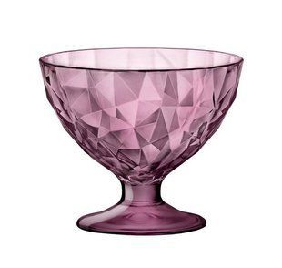 Креманка для мороженного DIAMOND вишневая розовый 302256M04321990 BORMIOLI ROCCO