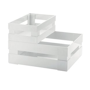 Набір з двух ящиків універсальний білого кольору 16950011 GUZZINI