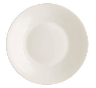 WHITE MOON: Тарілка глибока 23см белый 480180F27321990 BORMIOLI ROCCO