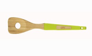 GIPFEL Ложка салатна BELLAVISTA 32см. Матеріал: бамбук,силікон. Колір ручок: зелений 2024 GIPFEL