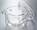 Ємність з ручками і кришкою Thermic Glass 250 мл прозорий A11643G3902AA01 LUIGI BORMIOLI