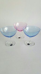 креманки д/коктелю Bar 340мл 4шт (шт.) разноцветный 8014 BOHEMIA