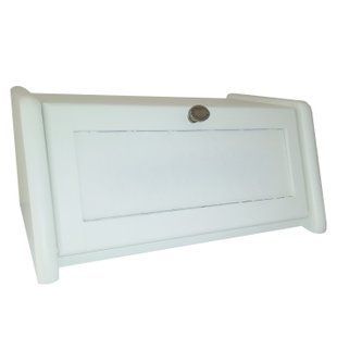 Хлібниця дерев`яна без плитки 18.5х40.5х27.5 см білий mz684402 MAZHURA
