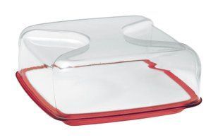 SQUARE CHEESE DISH SET GOCCE красный 27000065 GUZZINI