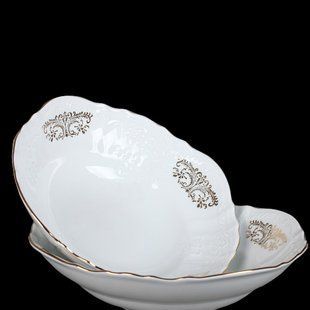салатник 16см 6шт. bernadotte білий 00000000836 THUN