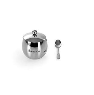 Сахарница с ложкой MY UTENSIL 8 см металлический 8640023600 BARAZZONI
