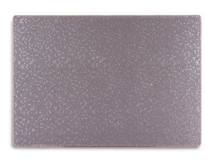 GIPFEL Серветка сервірувальна на щільній основі з декоративним оздобленням FAVO, 43х30см. Колір сірий. Матеріал: ПВХ, МДФ, нерж.сталь, поліестер. 45004 GIPFEL, серый