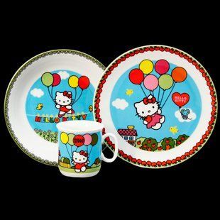 Дитячий набір Hello Kitty 3пр. Cairo білий 00000004501 THUN