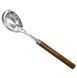 Ложка для салата Wood walnut 18/10 24 см 2mm металлический mz468318 MAZHURA