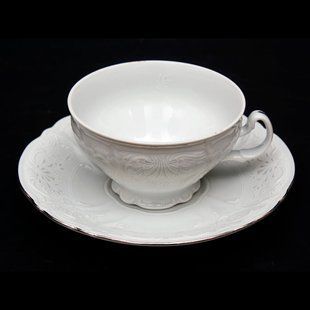 Набір чашок з бл. 205мл 12пр. (м.в.) Bernadotte белый 00000000736 THUN