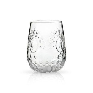 Склянка для вина STEMLESS Baroque 490 мл прозорий 11099720 BORGONOVO