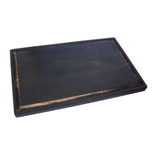 Доска прямоугольная дуб 40*25см 2 черный mz506782 MAZHURA