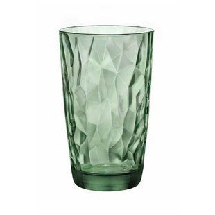 DIAMOND :Стакан 470мл. високий FOREST GREEN зелений 350250M02321990 BORMIOLI ROCCO