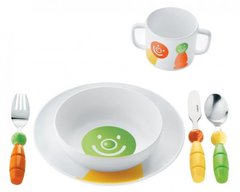 Набір дитячий : столова, супова тарілка, столові прибори, кухоль 07500152 GUZZINI