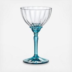 FLORIAN Бокал для шампанского 240мл LUCENT BLUE 199420BCL021990 BORMIOLI ROCCO