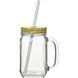 PL.COUNTRY 480 MUG ASS.LIDS+STR.TP6 прозрачный 12004529 BORGONOVO