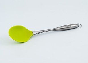 GIPFEL Ложка силіконова 31х6, 5см зелена Материал:нейлон з силіконовою overmolded, s/s 430, ручки FDA силікону салатовий 0243 GIPFEL