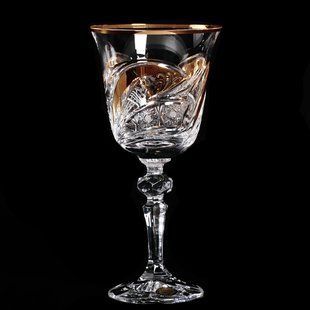 Рюмки для водки 6 шт GOLD crystal 60 мл прозрачный 5901 BOHEMIA
