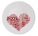 RONDA: Блюдо для піци 33см " I LOVE PIZZ RED" 419320F77321753 BORMIOLI ROCCO