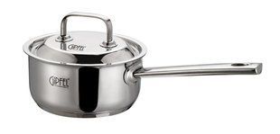 GIPFEL Ківш LAREN 16х7, 5см з кришкою (нерж. сталь) металевий 1841 GIPFEL