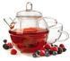 H DRINK RONDO Заварник с чашей 700мл+390мл прозорий 192350S04021990 BORMIOLI ROCCO