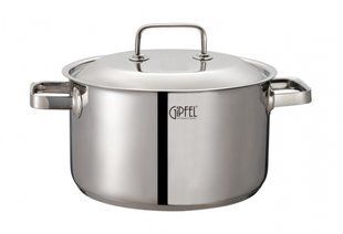 GIPFEL Каструля LAREN 20х12см з кришкою (нерж. сталь) металевий 1842 GIPFEL