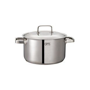 GIPFEL Каструля LAREN 24х13, 5см з кришкою (нерж. сталь) сталевий 1843 GIPFEL