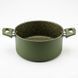 Кастрюля GREEN INDUCTION 24см зеленый GREC2425VE02 PIARDI HOME