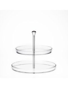 Этажерка PALLADIO 22х27 см прозрачный 13286646 BORGONOVO