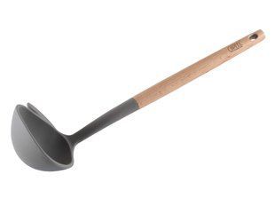 GIPFEL Половник HANDY WOOD 35см. Матеріал: бук, нейлон, силікон сірий 9380 GIPFEL