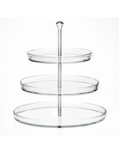Этажерка PALLADIO 32х27х22 см прозрачный 13286846 BORGONOVO