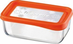 Frigoverre Контейнер 21х13х8 см System fun! 1,1 л помаранчевий прозорий 335160MV9321990 BORMIOLI ROCCO