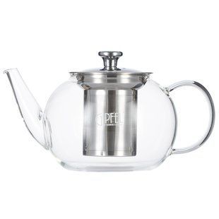 GIPFEL Чайник заварювальний BRILLIANS 800 мл. прозорий 51734 GIPFEL