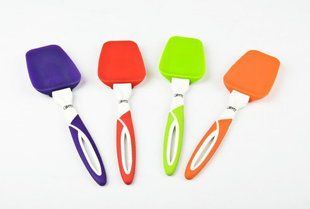 GIPFEL Ложка OCTAVA 23,5х6, 1х1, 5 см Матеріал: Силікон, ручка TPR 4 кольори різнокольоровий 0273 GIPFEL