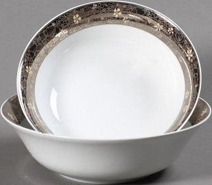Салатник круглый 23см Opal белый 00000000244 THUN