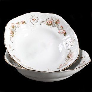 салатник 19см 6шт . bernadotte белый 00000001118 THUN