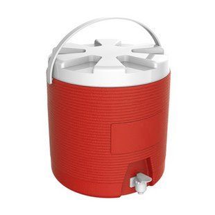 Термос диспенсер для разлива напитков 18л. mz1012RED MAZHURA