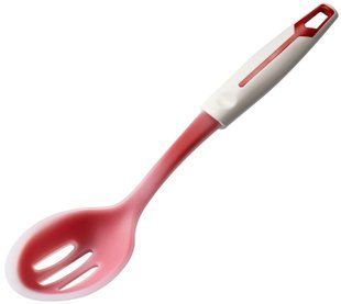 GIPFEL Ложка з прорізами MOTIVE 32,5х6,5х5см рожева Матеріал: силікон FDA, PP, colorful nylon рожевий 2869 GIPFEL