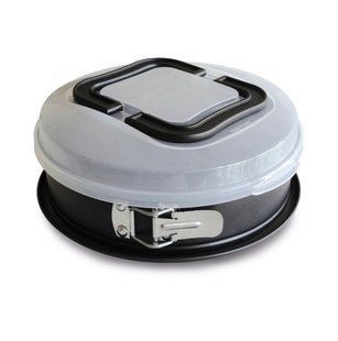 Пружинна форма з кришкою 26 см, 3.5л чорний 806005026 BARAZZONI