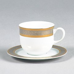 Чашка с блюдцем 115 ( 110мл ) 12пр./6п . Opal 00000000186 THUN