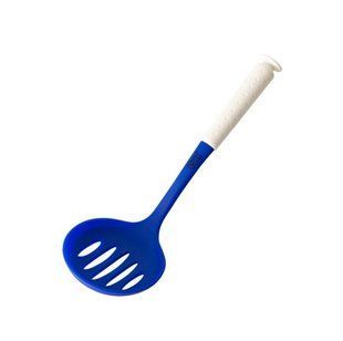 GIPFEL Ложка з прорізами LOLLIPOP 31,9х10, 6х7, 8см (нерж. сталь, силікон) синій 0237 GIPFEL