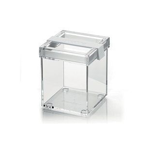 Ємність для сипучих продуктів 770мл Click&Fresh прозорий білий 16920111 GUZZINI