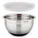 Миска с силиконовой крышкой AISI 20 см, 2 л металлический 810160020 BARAZZONI
