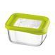 Frigoverre контейнер 13х10х6, 6см, System fun! 0,4л зелена прозорий 335170MV2321990 BORMIOLI ROCCO